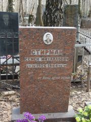 Стирман Семен Михайлович, Москва, Востряковское кладбище